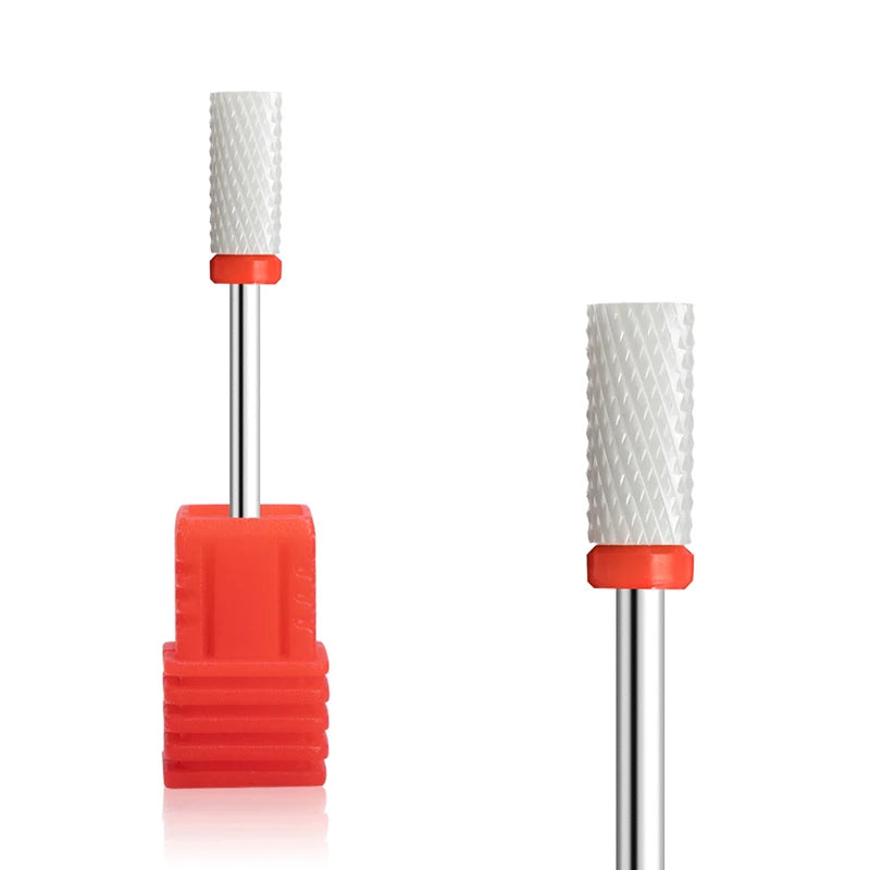 1pcs Ceramic Milling Cutter Nail Drill Bits Electric Manicure Drills Pedicure Mill Bits Machine Files Nail Art accessories Tool