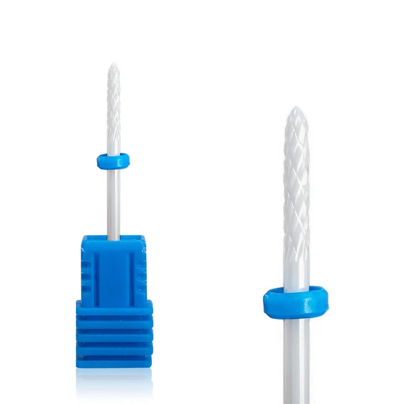 1pcs Ceramic Milling Cutter Nail Drill Bits Electric Manicure Drills Pedicure Mill Bits Machine Files Nail Art accessories Tool