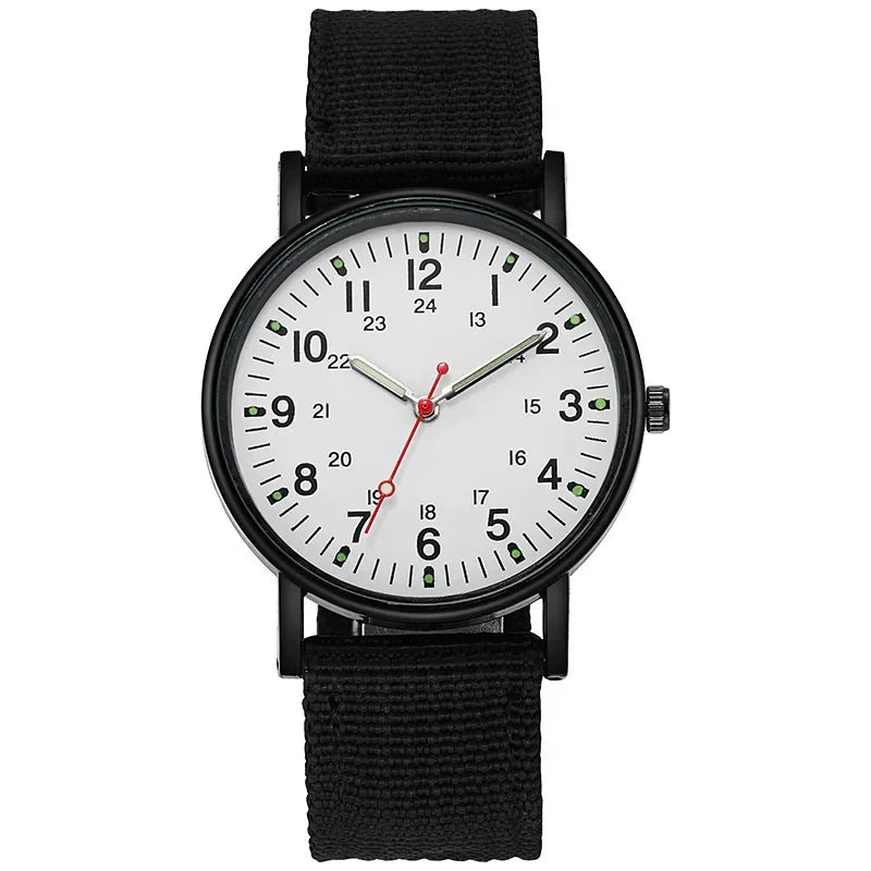 Luminous Men Sport Military Watch Shock Resistant Wristwatches Simple Nylon Band Male Army Wrist Watch Quartz Relogio Masculino